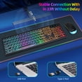 thumbnail image 7 of CHONCHOW Wireless Keyboard & Mouse Combo, 2.4G Silent Full-Size design,Multi-Device Compatible with Windows and Mac, 7 of 7