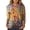 Red, variant on Trendfront Womens Abstract Print T Shirts Crewneck 3/4 Sleeve Relaxed Fit Casual Summer Fall Tee Tops for Women