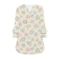 thumbnail image 2 of MEICHEN Blouses for Women Casual 3/4 Sleeve Womens Tops V Neck T Shirts with Cuffs Summer Fashion Clothing for Women, 2 of 2