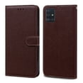 thumbnail image 7 of Compatible for Samsung Galaxy A51 5G Wallet Case with Stand Feature Magnetic Closure Card Slots Short Strap Cover, PU Leather Shockproof Flip Case for Samsung Galaxy A51 5G 6.5 Inch,Coffee, 7 of 7
