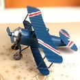 thumbnail image 5 of Cateissary Decoración del hogar Artware Craft Figuras y miniaturas Aviones de hierro Modelo Pequeños adornos Type2 NO2 Cateissary CBP085508, 5 of 5