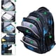 thumbnail image 2 of Primary and Secondary School Students Backpack Waterproof Schoolbag with Lunch Bag and Pen Bag, 2 of 5