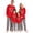 Red Merry, variant on Christmas Pajamas Family Matching Sets, Xmas T-shirt Tops Plaid Pants Set Sleepwear Pjs Jammies for Couples/Women/Men