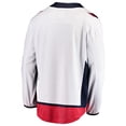 thumbnail image 3 of Men's Fanatics White Washington Capitals Breakaway Away Jersey, 3 of 3