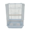 Carevas 23" Bird Cage Pet Supplies Metal Cage with Open Play Top White