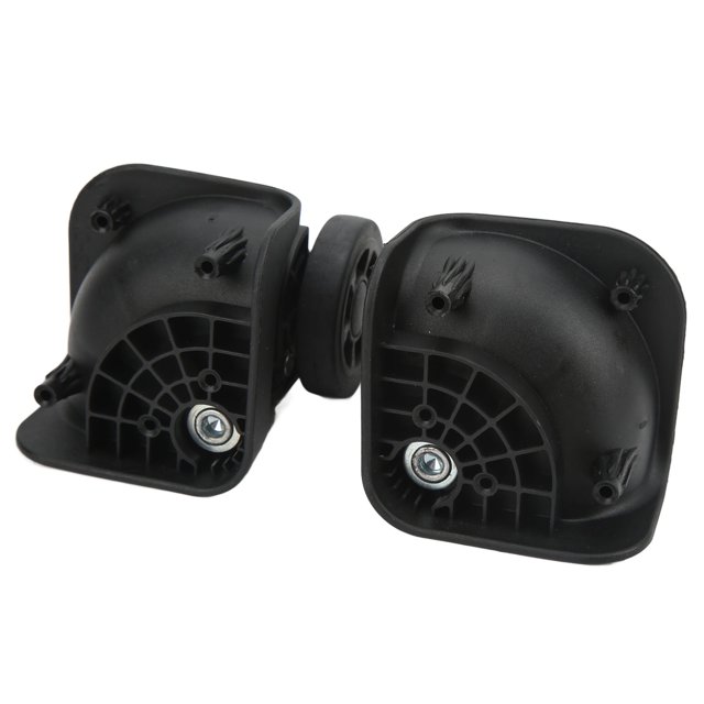 Luggage Caster,1 Pair Black Luggage Luggage Wheel Universal Wheel High-Precision Functionality