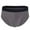Dark Gray, variant on MuZeFu Mens Underwear Trunks Mens Household Fallow Ventilate Polyester Underwear Solid Color Open Briefs