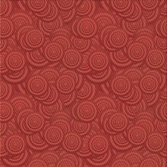 Ahgly Company Machine Washable Indoor Square Transitional Red Area Rugs, 4' Square
