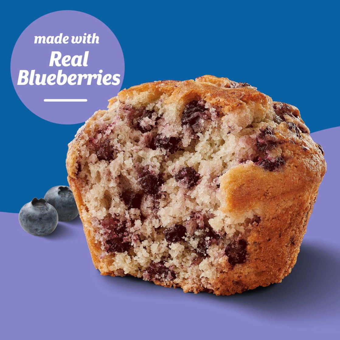 Pillsbury Blueberry Muffin Batter, Cut and Squeeze Package, 16.5 oz