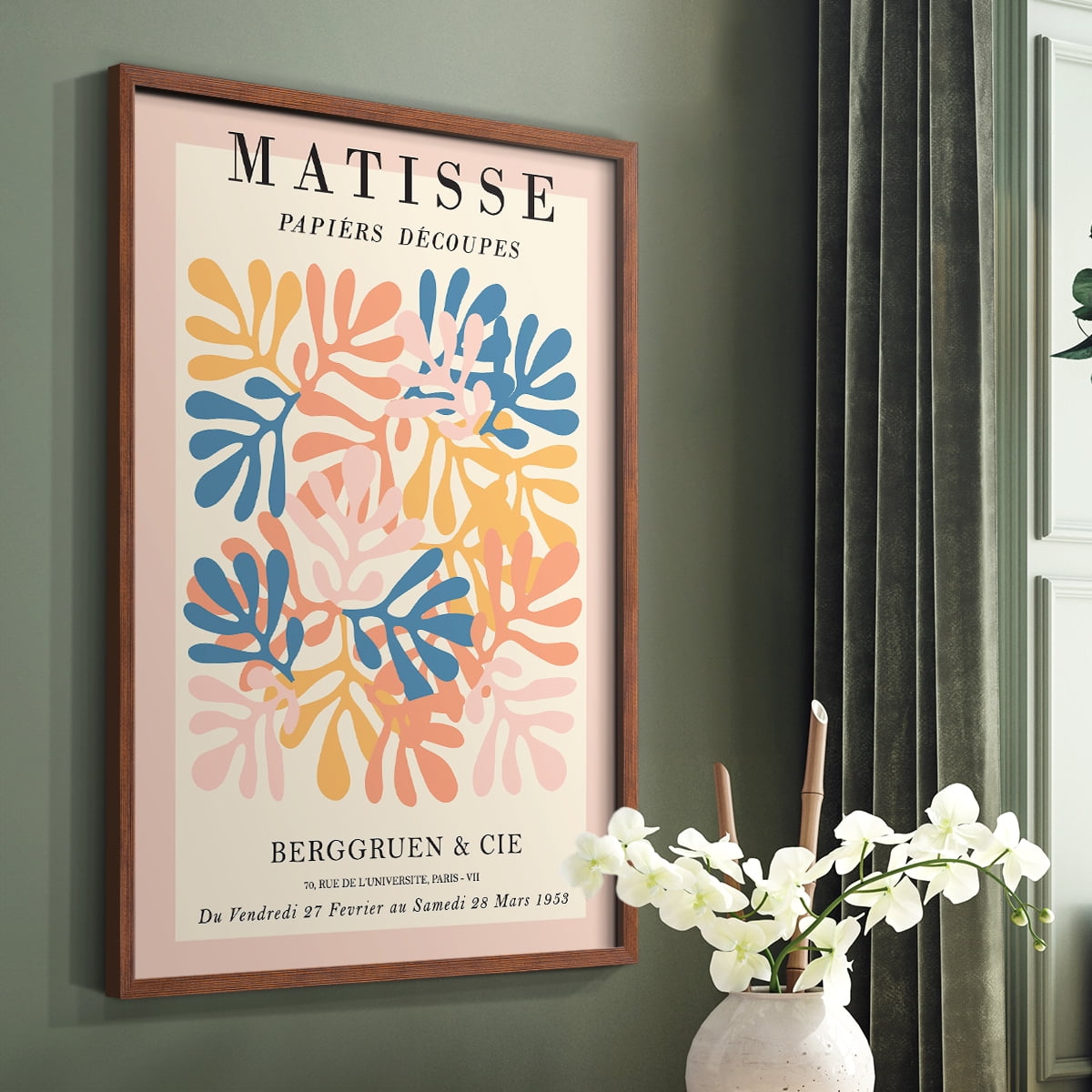 Matisse LXXXV Framed Print - Solid Wood