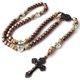 thumbnail image 4 of Collar rosario de paracord HanlinCC, cobre antiguo, San Miguel, 4 of 5