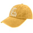 thumbnail image 2 of Sun Hats for Women Unisex My Fish Theme Adjustable Visor Baseball Cap Outdoor Sport Yellow One Size, 2 of 5