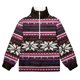 thumbnail image 1 of Hombres Casual Moda Franela Navidad 3D Imprimir Cuello alto Manga larga Sudadera con cremallera Pompotops oipoqjl53030, 1 of 5