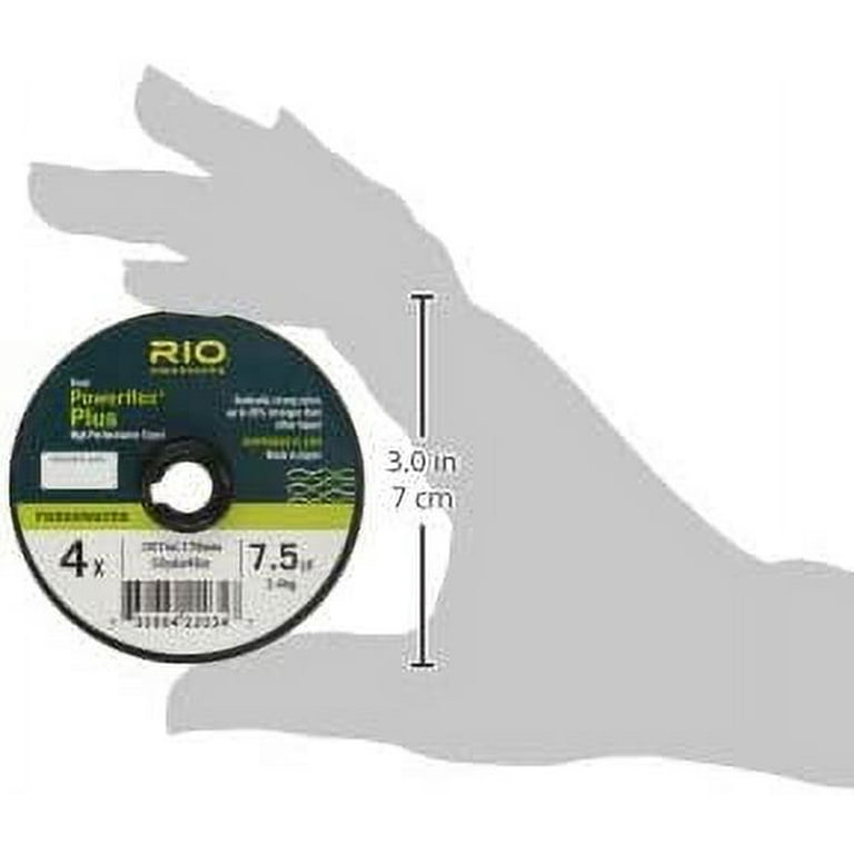 RIO Powerflex Multi-Weight 30 yard Fly Fishing Tippet - 3 Pack