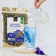 thumbnail image 3 of Incas 100% Usda Organic Butterfly Pea Flower 4.41 Oz (375+ Cups) Direct From Source Thailand Non Gmo Verified Dried Caffeine Free Gluten Free Vegan Rich In Antioxidants Free Ebook, 3 of 7