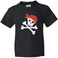 thumbnail image 3 of Inktastic Pirate Skull and Crossbones Youth T-Shirt, 3 of 5