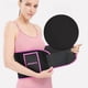 thumbnail image 2 of Waist Trainer Belt Back Brace Sports Slimming Body Shaper Band with Dual Adjustable Belly for Fitness Workout, Unisex-Pink-M, 2 of 5