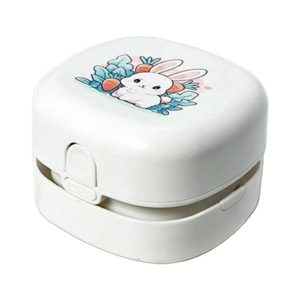 Pisexur Batería de cocina Aspiradora de escritorio, mini aspiradora de escritorio con carga USB, aspiradora de migas, ahorro de energía, barredora de escritorio portá para la cocina del hogar
