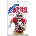 thumbnail image 3 of NFL San Francisco 49ers - Christian McCaffrey Feature Series 24 Wall Poster with Magnetic Frame, 22.375" x 34", 3 of 5