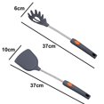 thumbnail image 2 of Silicone Cooking Utensils Set,2pcs Kitchen Must Haves Stainless Steel, 2 of 5