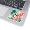 thumbnail image 3 of Funny Watercolor Adorable Chihuahua Peeking Through Torn Paper Effect Vinyl Sticker Dog Lover Gifts Idea Waterproof Decal Art Decor - 00026, 3 of 5