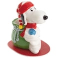 thumbnail image 2 of Hallmark Peanuts Snoopy Christmas Ceramic Toothpick Holder New, 2 of 3