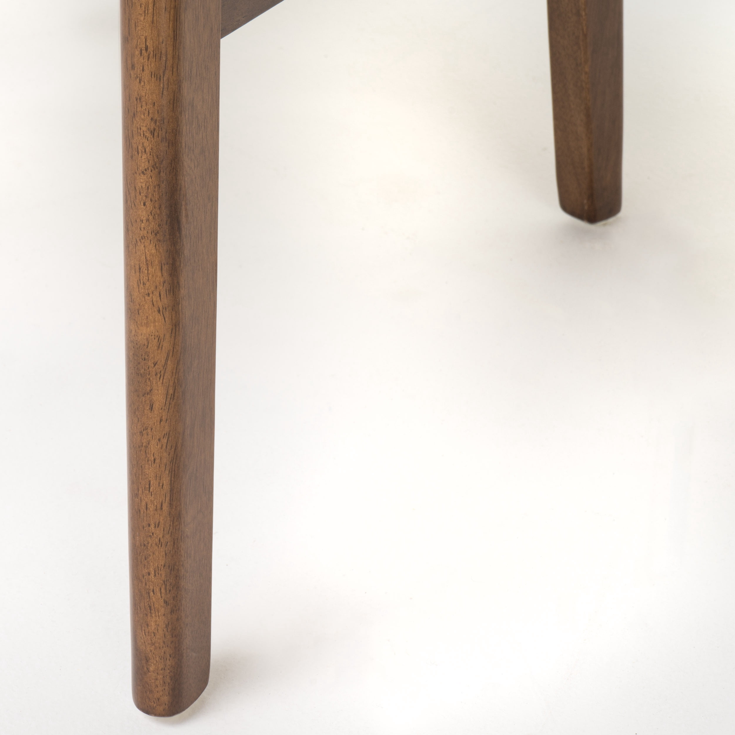 Noble House Lucas Indoor Mint Fabric Walnut Finish Dining Chair, Set of 2