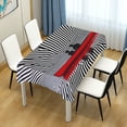 thumbnail image 4 of Yayeee Tablecloths 54" x 54" Rectangle Wrinkle Resistant Party Table Cover, Red Boat, 4 of 8
