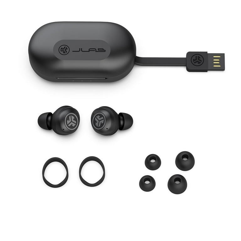 JLab JBuds Air Pro ANC Bluetooth Earbuds, True Wireless with Charging Case,  Black