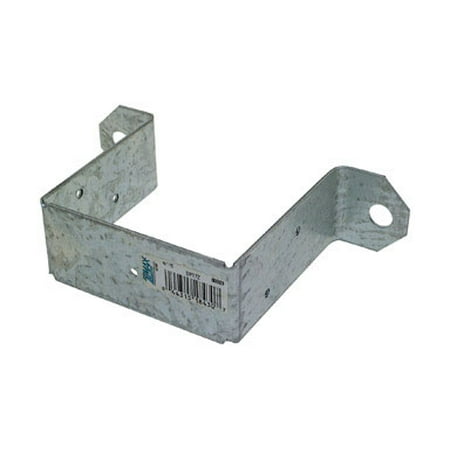 Simpson Strong-Tie ZMax 6.31 in. H x 3-1/2 in. W x 3-1/2 in. H x 1.5 in. W 14 Ga. Deck Post Tie S - Case Of: 1