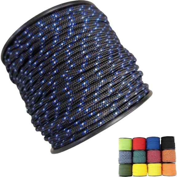 Yardley London 1/8''(3mm) 164ft Black Nylon Synthetic Twine