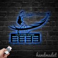 thumbnail image 4 of Handmadetneonsign Hammer Throw Medal Hanger, Trainer Metal Sign Wall Decor, House Metal Decor 54521, 4 of 5