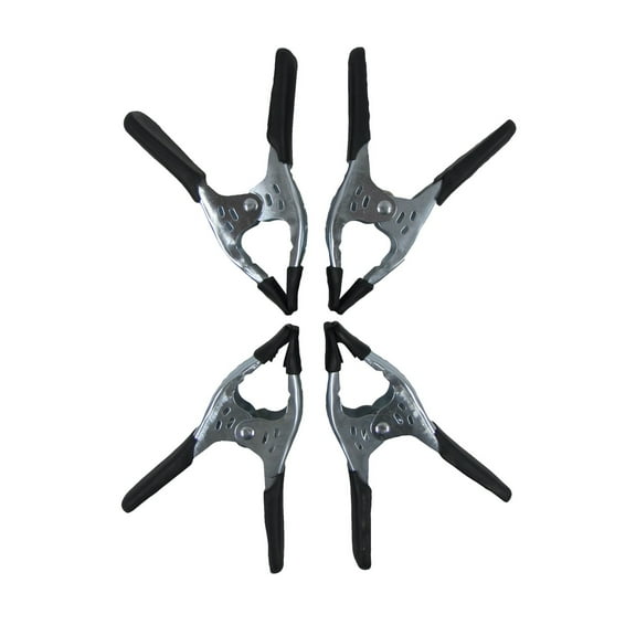 4pc 6" Heavy Duty Metal Spring Hand Clamp Set Wood Woodworking Tool Craft Supply