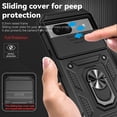 thumbnail image 5 of Fashion Case with Holder Stander Kickstand Drop Resistant Shockproof Case For Google Pixel 8A, 5 of 9