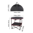 thumbnail image 1 of Ruiboury Portable And Durable Folding Table For Outdoor Camping Heavy Load Bearing, 1 of 6
