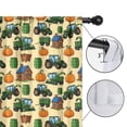 thumbnail image 4 of Blackout Kids Curtains,Cartoon Tractors Barns Beige Pattern Childrens Insulated Curtains Set Of 2,Bedroom Essentials,Toddler Room Decor 42"x63", 4 of 5
