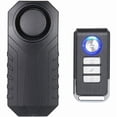 thumbnail image 1 of Bike Alarm, Wireless Anti-Theft Alarm for Bicycle Motorcycle Car Vehicles Doors and Windows, 113db Super Loud and Waterproof (Remote Control Included), 1 of 5