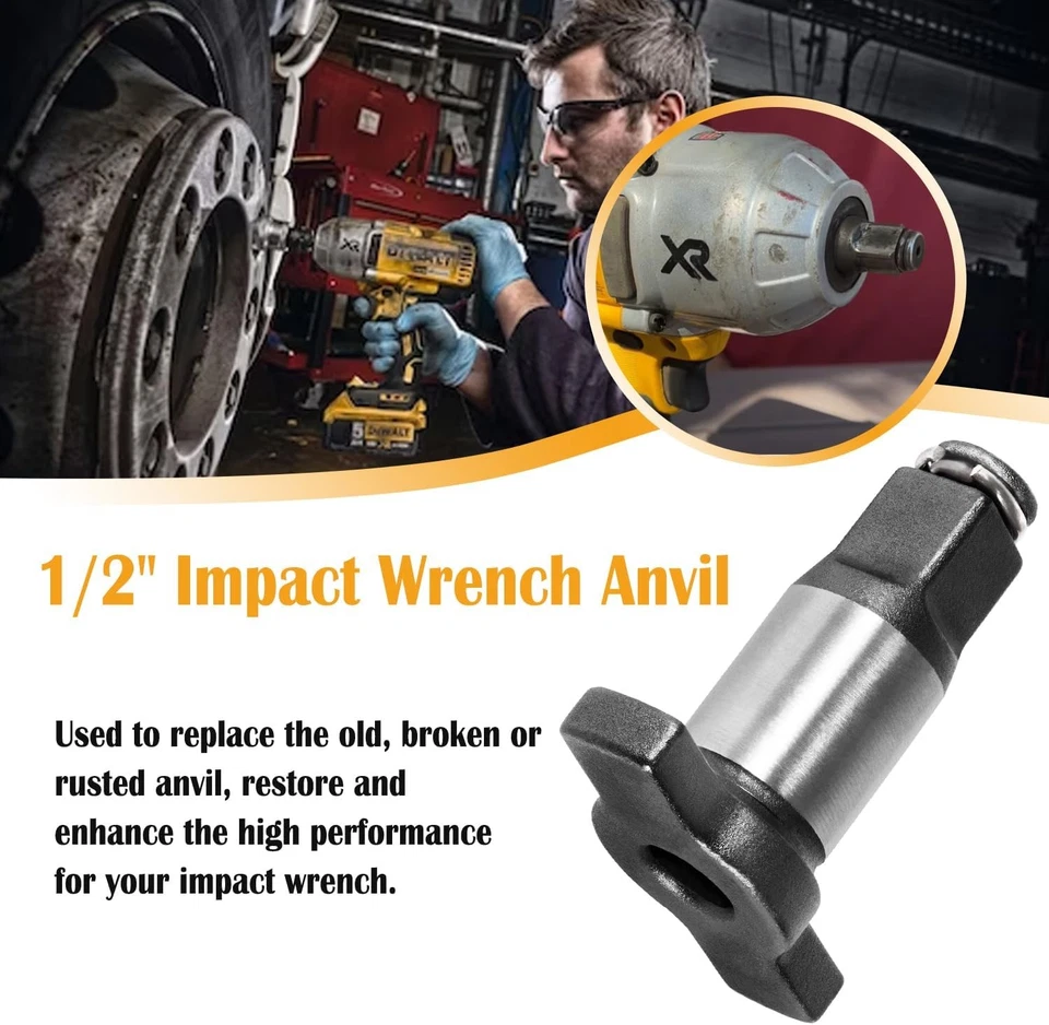 N415875 ANVIL ASSEMBLY 1/2'' FOR DEWALT IMPACT WRENCH 18V 20V DCF899HB DCF899HP