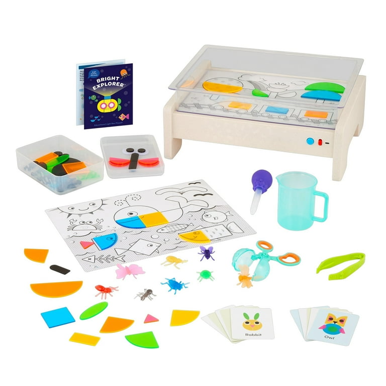 Battat Education Tracing Light Box, Sensory Light Table Toy for