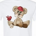 thumbnail image 4 of Inktastic Baseball Teddy Bear T-Shirt, 4 of 5