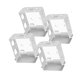 thumbnail image 2 of Soporte de montaje de caja, 1 Juego para persianas de ventana de Color blanco, soporte de barandilla, 2 of 5