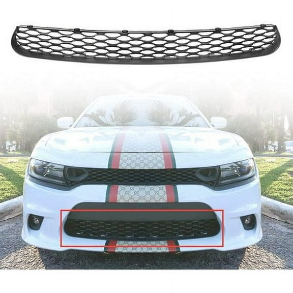 Kojem Front  Lower Grille Assembly for 2015-2019 2016 2017 2018 Dodge Charger SRT Scat Replace  #68394592AA
