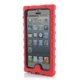 thumbnail image 1 of Funda de silicona Hard Candy Shock Drop roja para iPhone 5/5s, 1 of 5