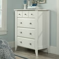 thumbnail image 4 of Sauder Shoal Creek 4 Drawer Chest, Soft White Finish, 4 of 18