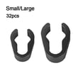 thumbnail image 4 of Bgsha Microphone Stand Cable Clips Boom Pole Cable Clips Clamp Plastic Mount 32 PCS, 4 of 10