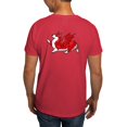 thumbnail image 2 of CafePress - The Red Corgon Plain Dark T Shirt - Men's Classic Graphic Cotton T-Shirt, 2 of 4