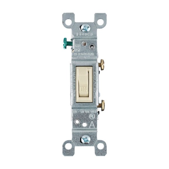 Leviton Do it Toggle Single Pole Switch - Pack of 10