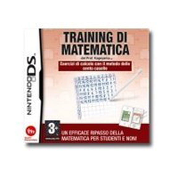 Training di Matematica del Prof. Kageyama - Nintendo DS - Italian