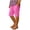0320-m2-Hot Pink, variant on Toddler Boy Shorts Drawstring Girls Cotton Linen Shorts Knee Length Summer Casual Bermuda Shorts Kids Cropped Pants with Pockets 3-13 Years