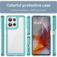 thumbnail image 2 of Case for Moto G75 5G,Moto G75 5G Case,Transparent TPU+PC Acrylic Protective Military Grade  Heavy Duty Protection Phone Case for Motorola Moto G75 5G (Clear Blue), 2 of 16